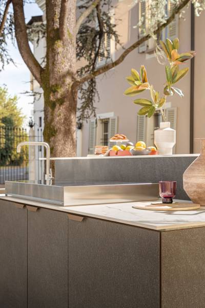 Conception de cuisine extérieure sur mesure avec VezzDesign